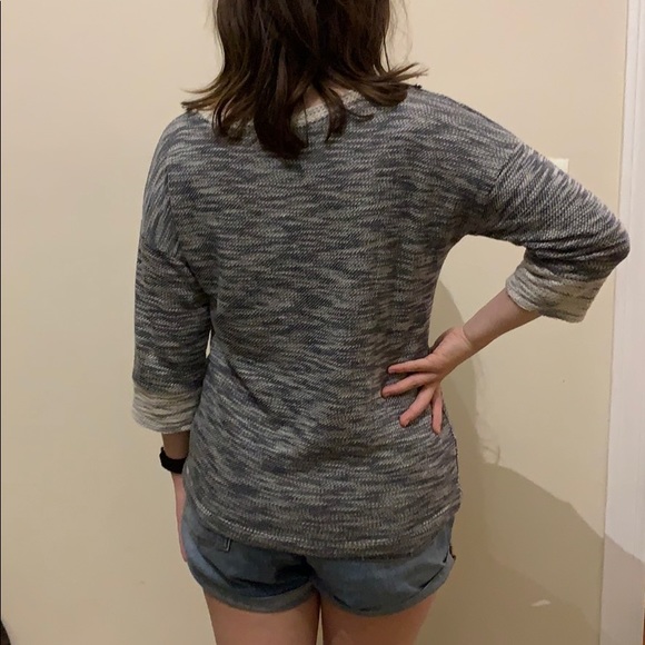 Columbia Grey Light Three-quarter Length Sweater - Picture 2 of 3